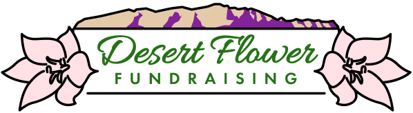 Desert Flower Fundraising logo